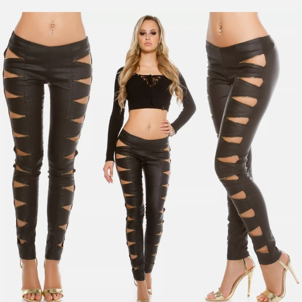 Zipper pants